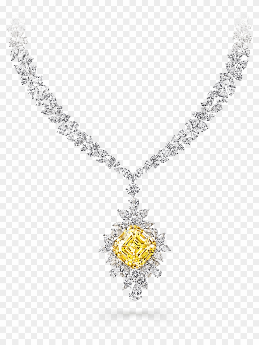 Graff High Jewellery Fancy Intense Emerald Cut Yellow - Diamond ...