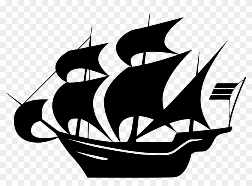 Related Image Ship Silhouette Sailing Ships Transportation Mickey Pirate Ship Svg Hd Png Download 960x664 1644259 Pngfind