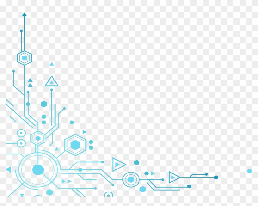Blue Elements Decoration - Blue Tech Elements Png, Transparent Png ...