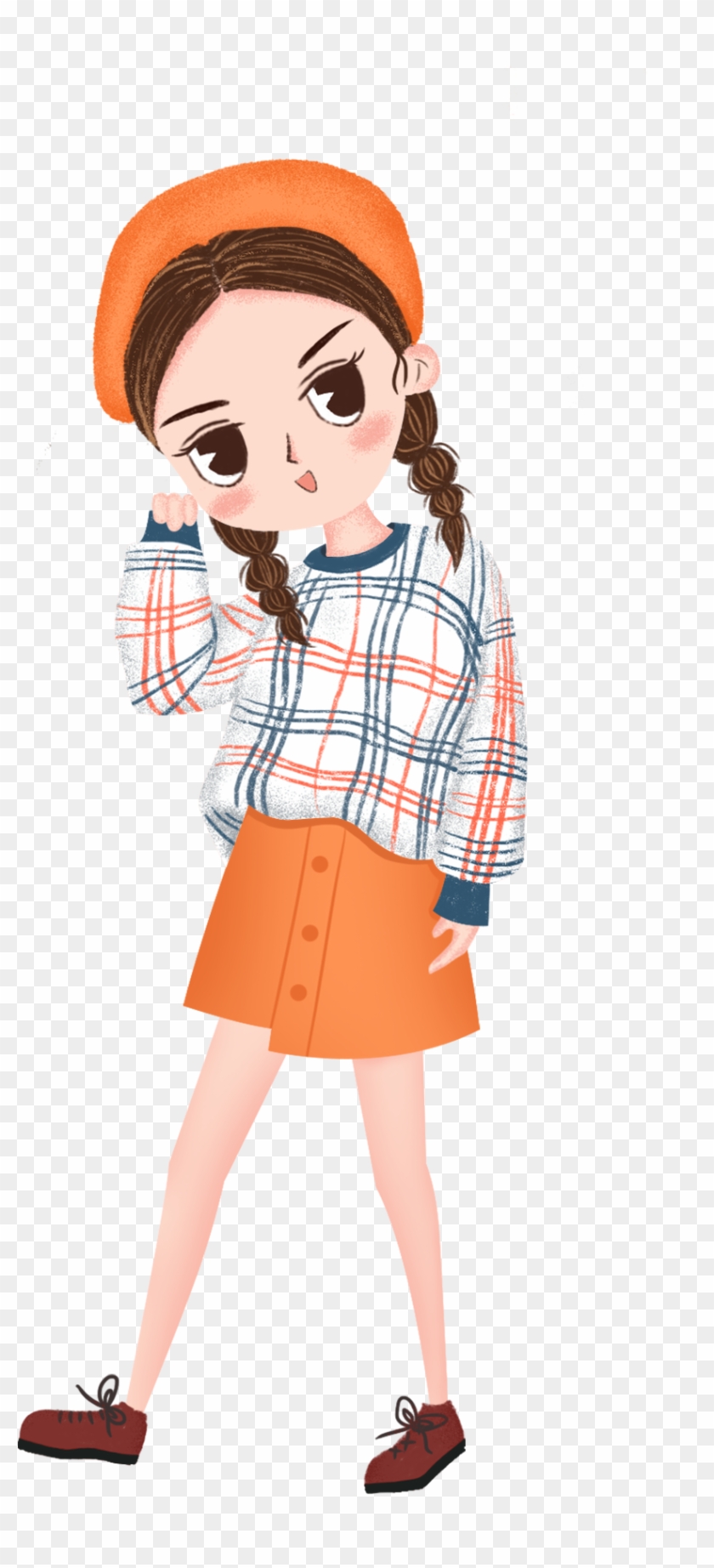 Cute Little Girl Smiling Young Lady Hand Painted Illustration - Cartoon, HD Png Download - 2000x2000(#1650500) - PngFind Cute Little Girl Smiling Young Lady Hand Painted Illustration - Cartoon, HD Png Download - 2000x2000(#1650500) - PngFind