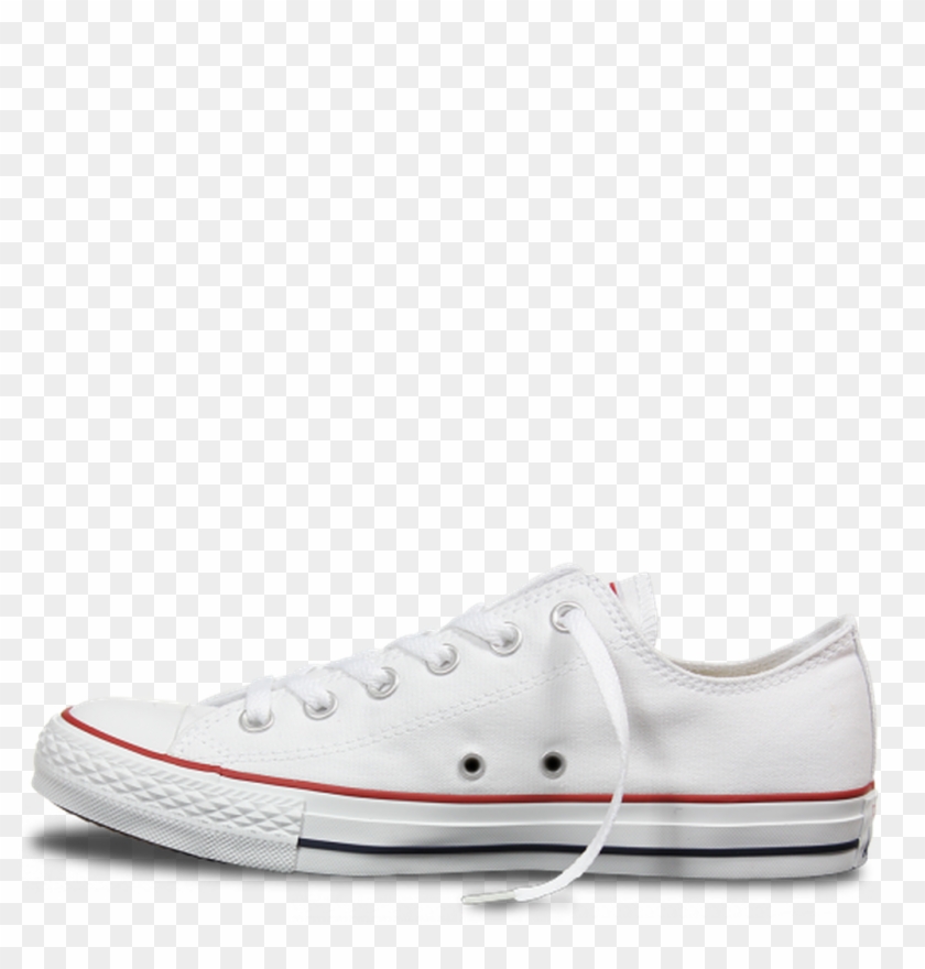 converse all white low cut