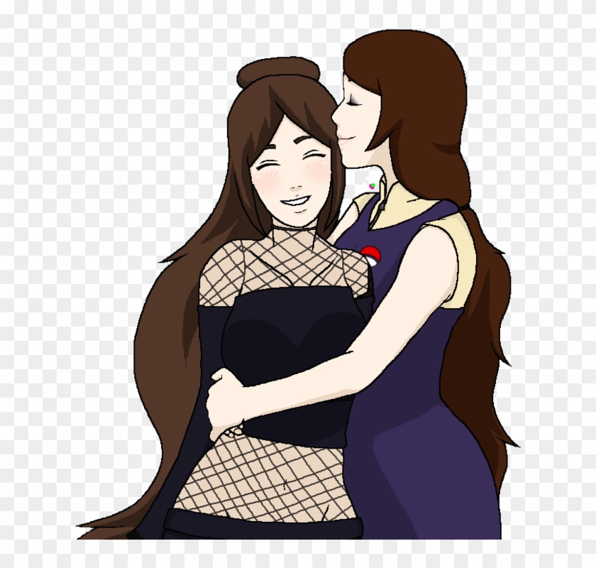 Mother And Daughter Hug Png Transparent Mother And - Cartoon, Png Download  - 973x822(#1653185) - PngFind