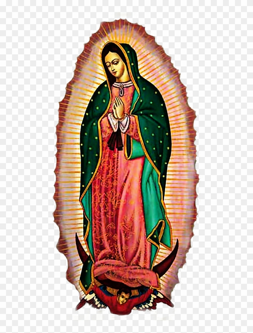 Virgen De Guadalupe Protegenos, HD Png Download - 509x1023(#1657461) -  PngFind