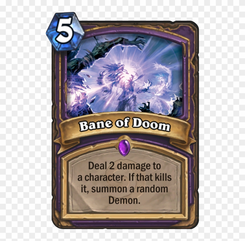 Bane Of Doom Card Hearthstone Myra's Unstable Element