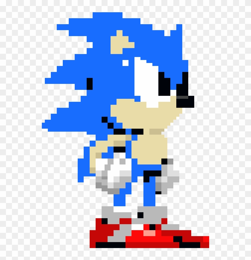 Sonic Mania Resprite - Classic Pixel Sonic The Hedgehog, HD Png ...