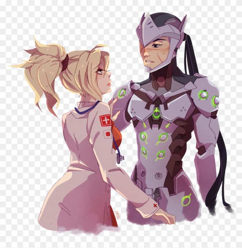 Overwatch Mercy Genji