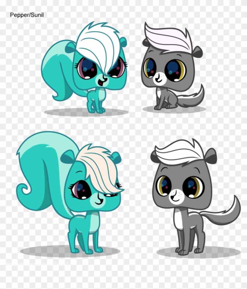 Lps Sunil Pepper Kits Littlest Pet Shop Mitzi And Pepper Hd