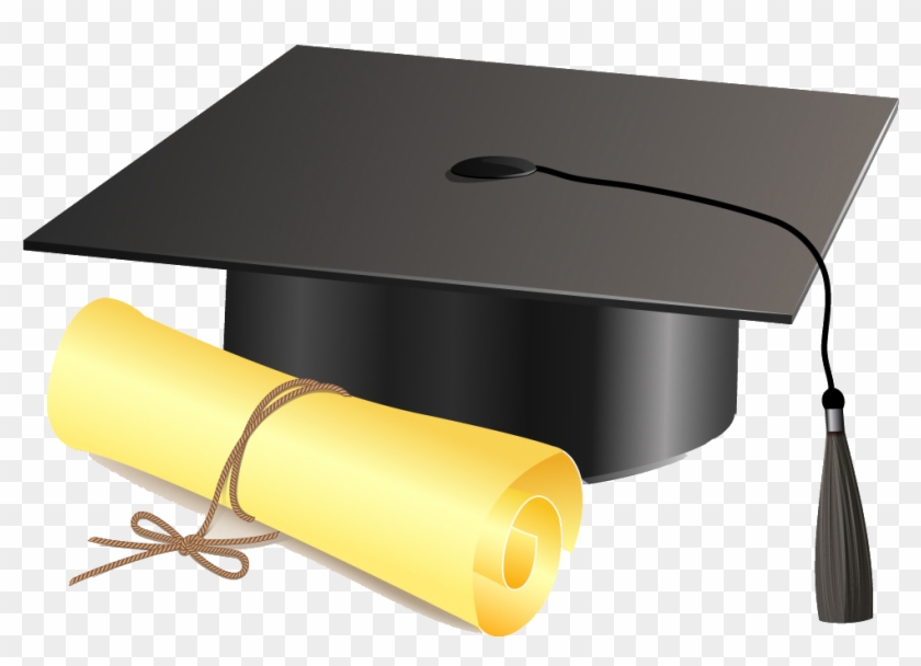 Square Academic Cap Graduation Ceremony Diploma Clip Vector Square