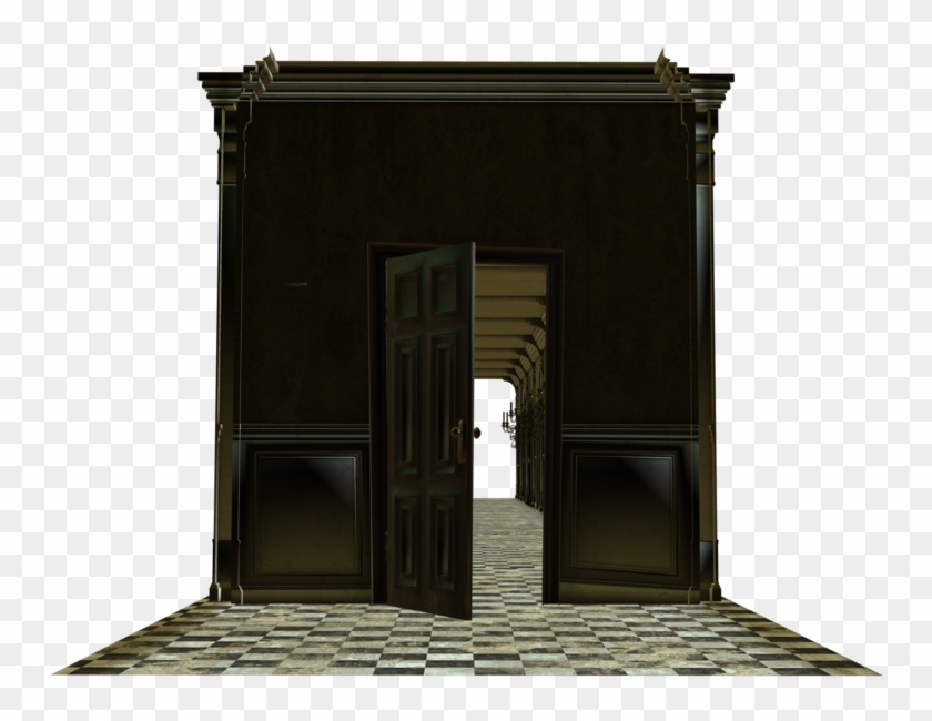Door Clipart Open House Home Door Hd Png Download 800x640 Pngfind