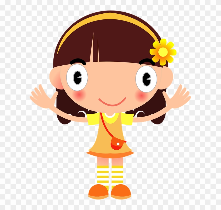 Child Girl Png Clipart - Girl Cartoon Png Free, Transparent Png -  545x640(#1687401) - PngFind