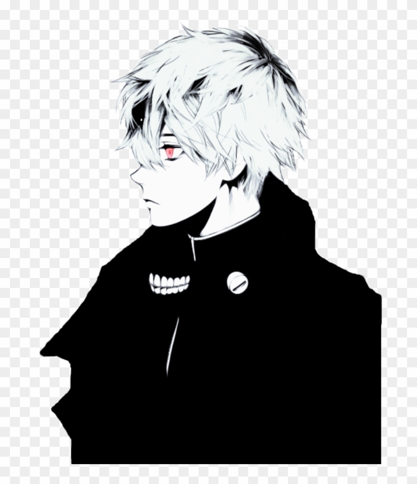Wil Age 17 Calm Demeanour Prefers To Wear Dark Clothing Kaneki Ken Manga Png Transparent Png 4x4 Pngfind