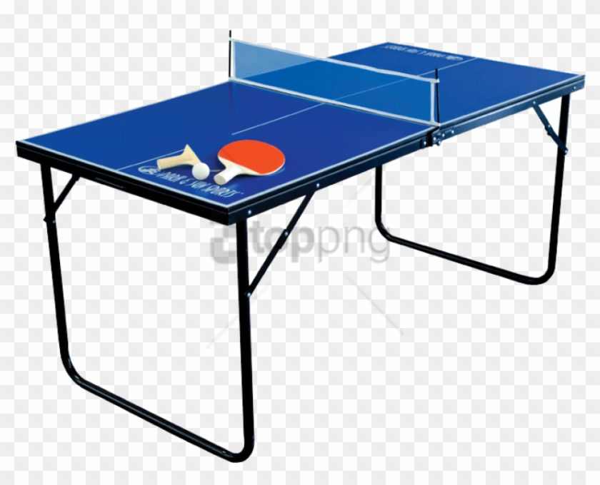 Free Png Table Tennis Table Small Png Image With Transparent Mini Ping Pong Table Png Download 850x648 Pngfind
