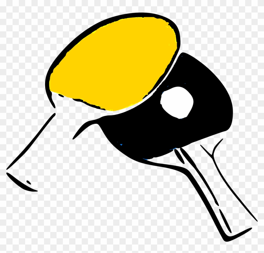 Ping-pong,table - Clip Art Ping Pong, HD Png Download - 1280x1170