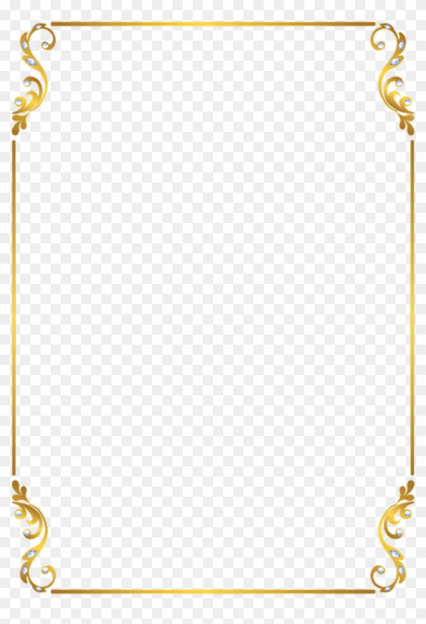 Square Gold Golden Frame Border Squareframe Gold Border Frame