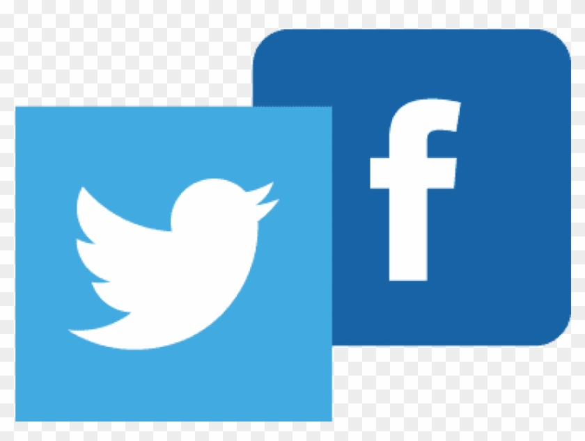 Free Png Download Facebook Twitter Logo Png Images Facebook Twitter Logo Png Transparent Png 850x602 Pngfind