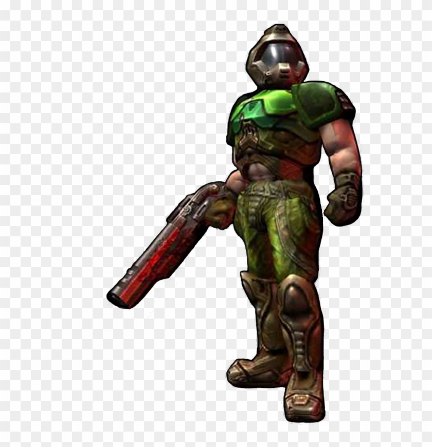 Doom Character Clipart Photo Doomguy Doom Slayer Hd Png Download 592x795 173727 Pngfind - doom slayer in roblox