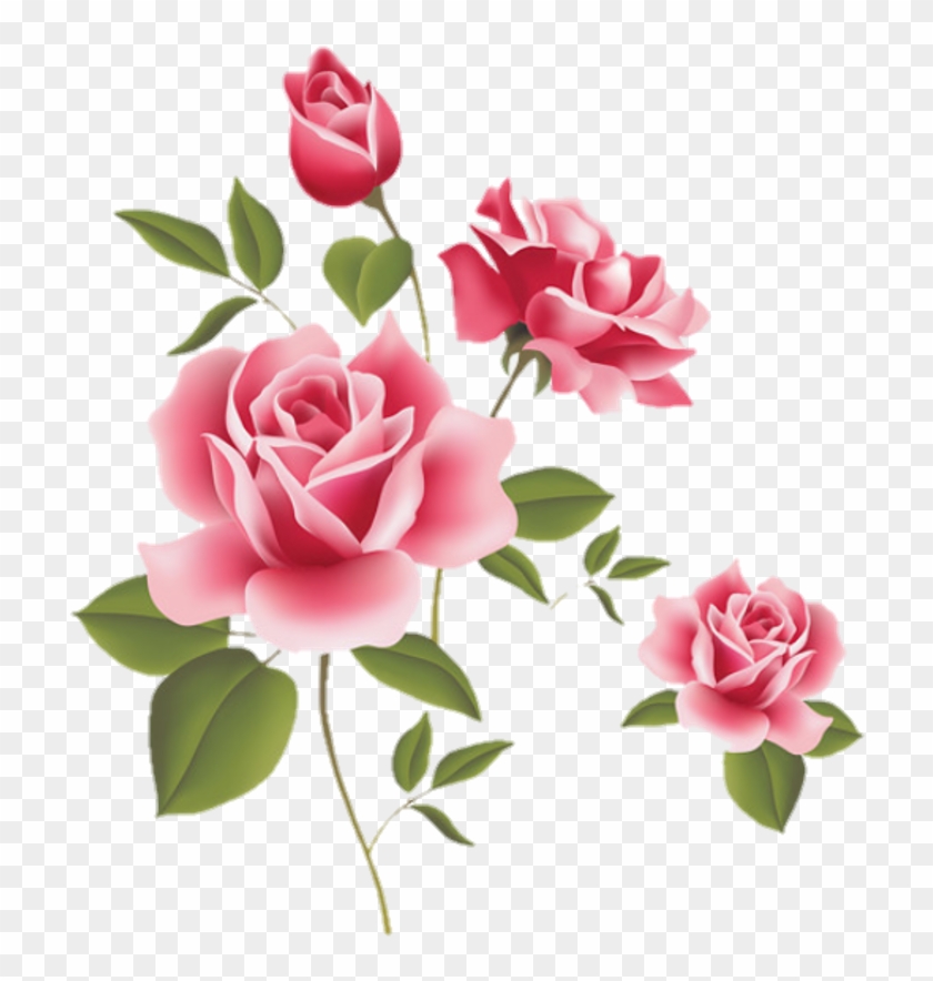 Borde De Rosas PNG / Borde De Rosas PNG