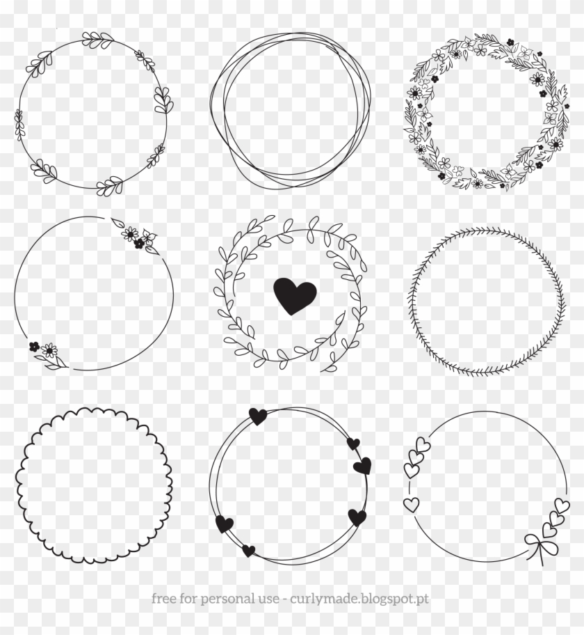 Download Bullet Journal Aufbau Bullet Journal Inspiration Hand Drawn Wreath Svg Hd Png Download 2480x2437 174409 Pngfind