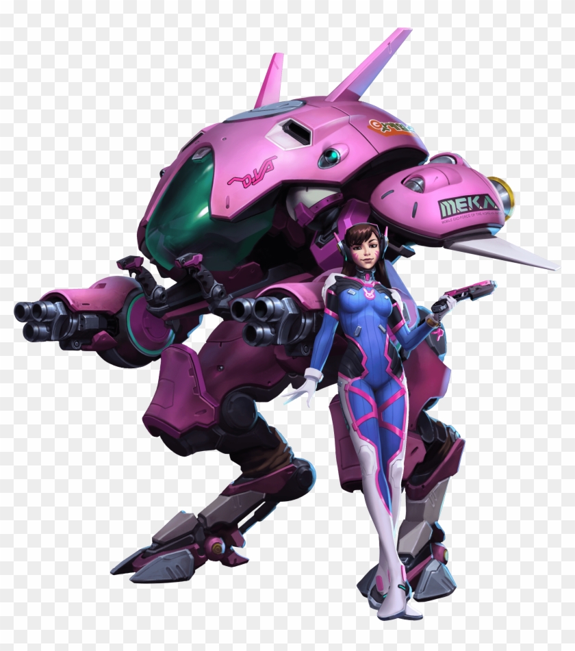 La Q Le Ofrece Un Boost De Movilidad Cuando Está Con - Overwatch Dva D