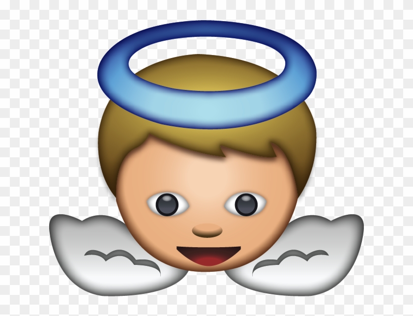 Angel Emoticon, Girl Emoji, Every Emoji, Emojis Png, Angel Emoji Png