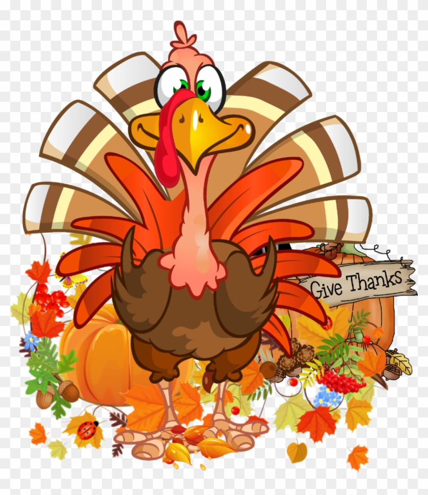 Thanksgiving Sticker - Thanksgiving Turkey Cartoon Transparent, HD Png