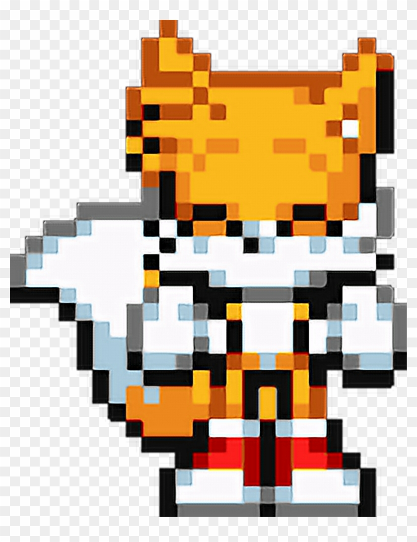 Sonic shadow tails and tails exe pixel art