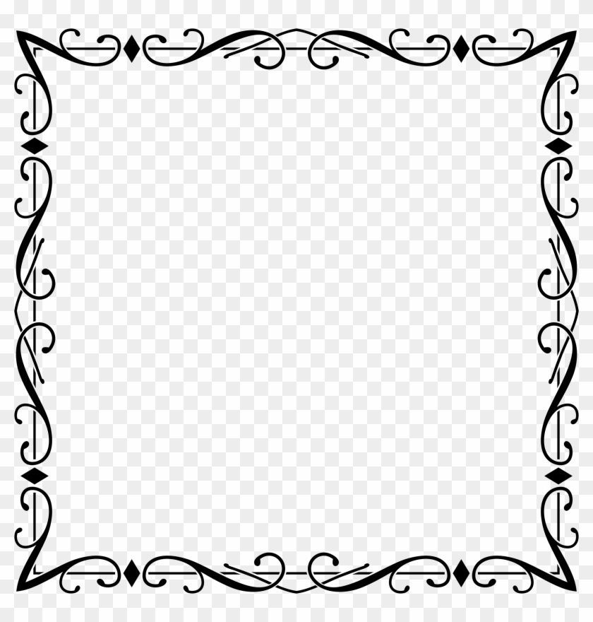 Border Vector Classy - Fancy Border Transparent Background, HD Png Download  - 2350x2350(#1707231) - PngFind