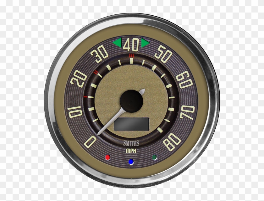 Vw Speedometer Vector Smiths Vw - Speedometer Vw T1, HD Png Download - 600x572(#1718856 ...