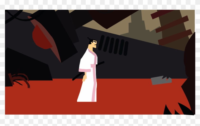 Samurai Jack Vector - Illustration, HD Png Download - 808x606(#1719528