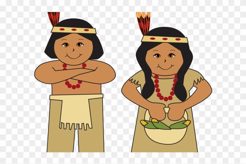 Farmers Clipart Pongal - Cartoon Native American Man, HD Png Download -  640x480(#1724908) - PngFind