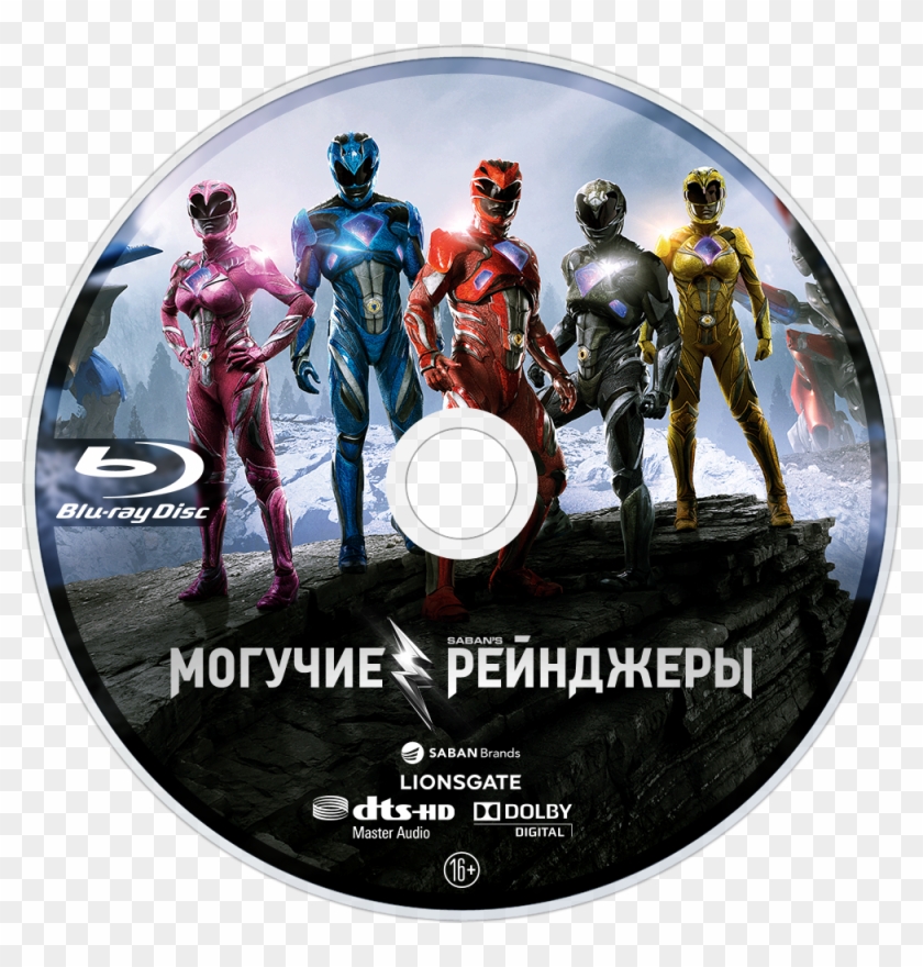 Power Rangers Bluray Disc Image - Power Rangers Latest Movie, HD Png ...