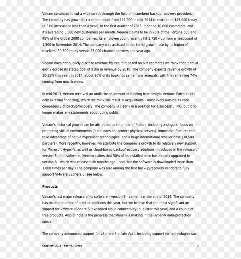 expository report examples