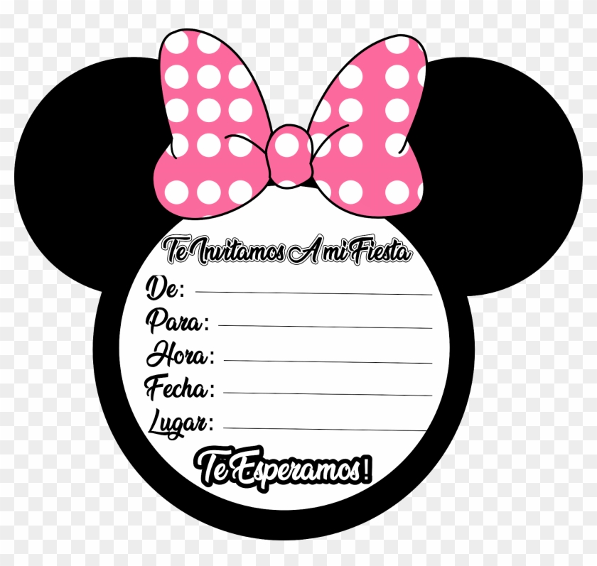 Tarjeta Minnie Png Svg Numero 2 Minnie Png Transparent Png 1600x1442 Pngfind