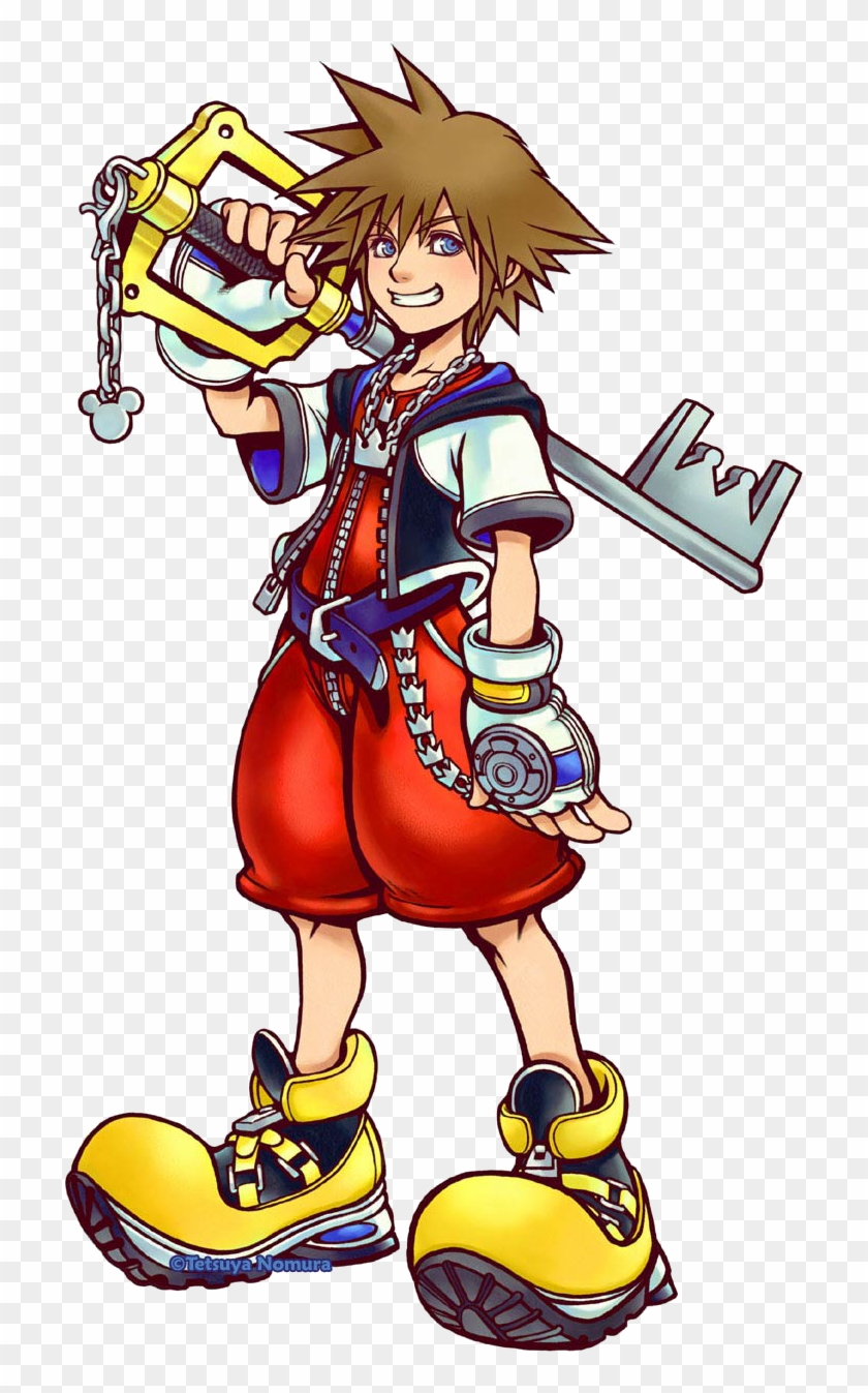 1mib, 742x1301, Sora - Sora Di Kingdom Hearts, HD Png