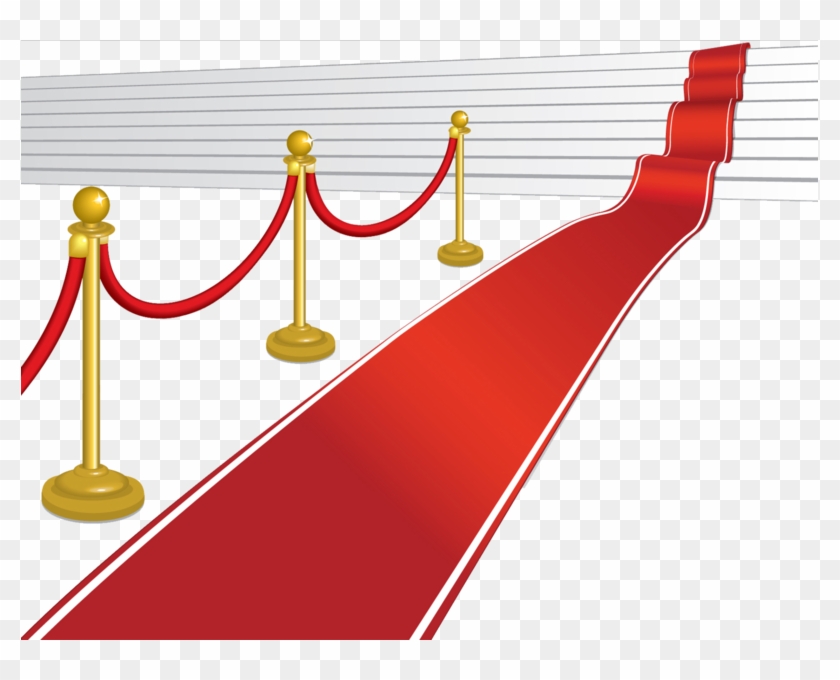 Red Carpet Clipart Vip Drawing Of A Red Carpet, HD Png Download