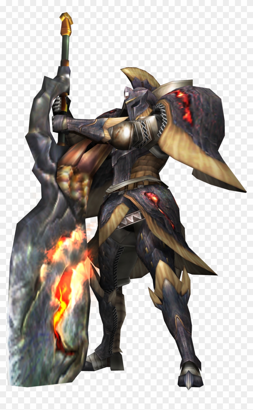 Kogath on X: Official Lance render for Monster Hunter XX: Massacre Demon  Diablos Lance and male Massacre Demon Diablos Blademaster armor #MHXX   / X