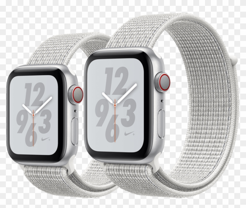 apple watch 4 nike silver