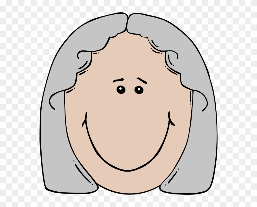 Download Svg Free Download Grandma Face Clipart Old Lady Face Clipart Hd Png Download 582x597 1749881 Pngfind