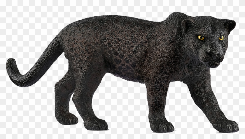 Schleich 14774 Black Panther, Black, Large, HD Png Download -  943x492(#1756376) - PngFind