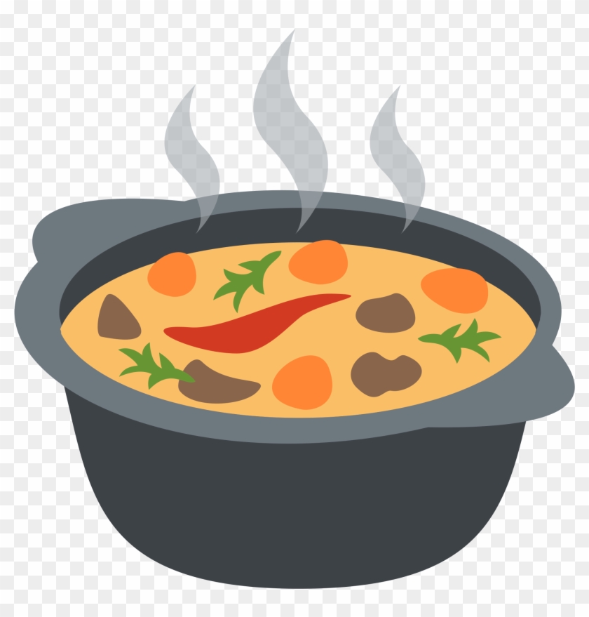 Open Hot Pot Emoji, HD Png Download 2000x2000(1761193) PngFind