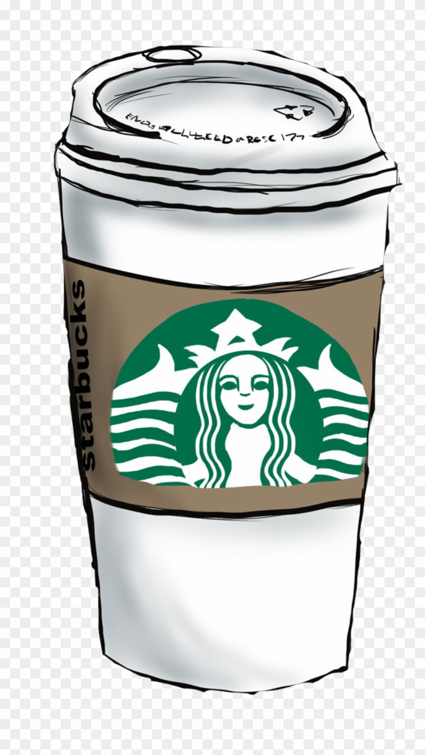 Cool Starbucks Coffee Cup Drawing Easy