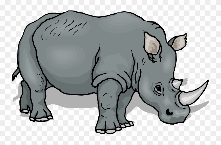 Rhinoceros - Wild Animal Drawing Easy, HD Png Download - 750x474(#1766830) - PngFind Rhinoceros - Wild Animal Drawing Easy, HD Png Download - 750x474(#1766830) - PngFind