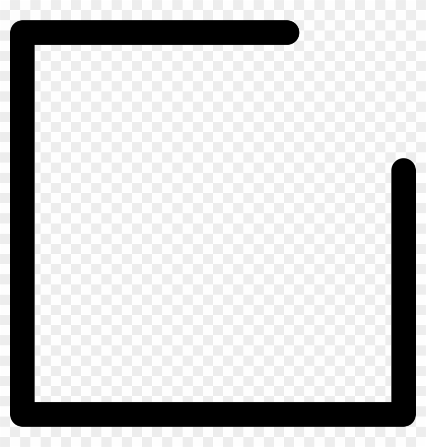 Checkbox Comments - Simple Line Borders For Assignment, HD Png Download ...