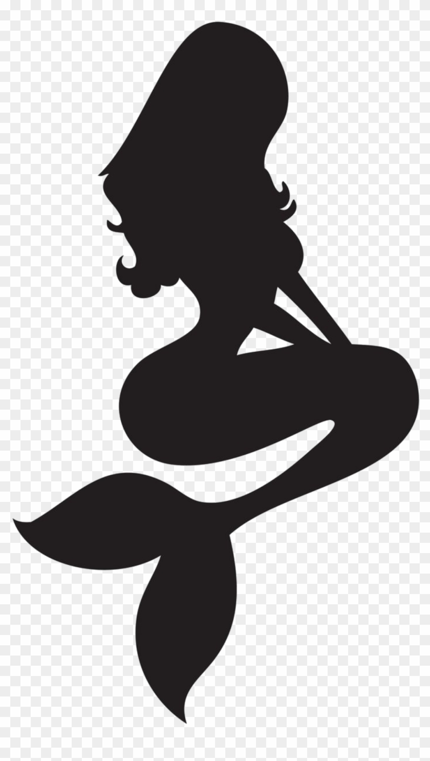 Download #mermaid #silhouette - Free Mermaid Silhouette Vector, HD Png Download - 1024x1689(#1772854 ...