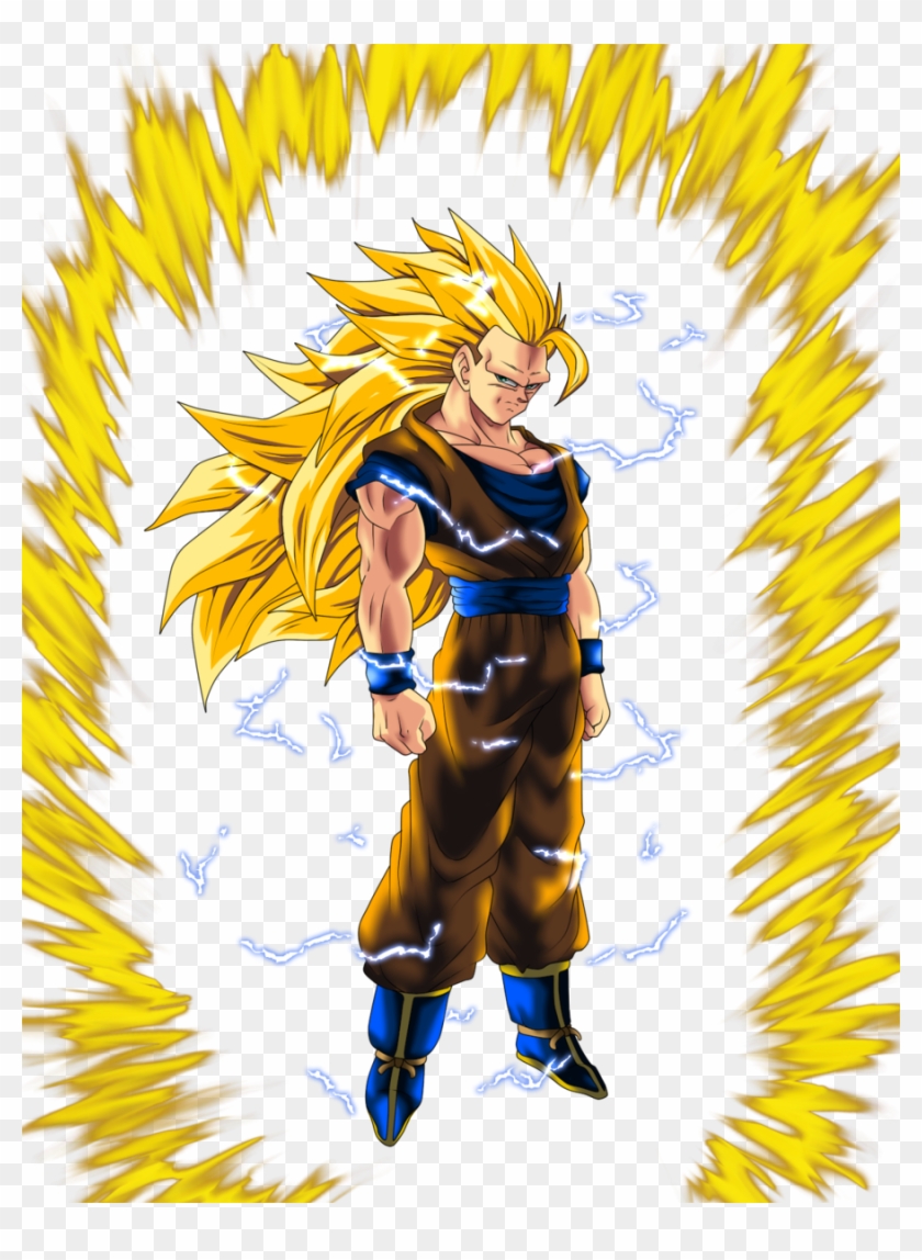 Dragonball Z Goku Super Saiyan 3 Dragon Ball Z Super Saiyan Png 