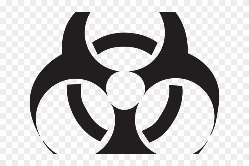 white biohazard clip art