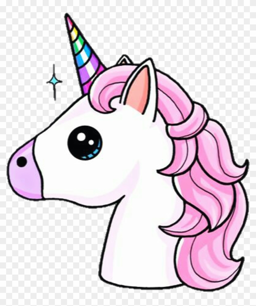 Png Edit Overlay Tumblr Unicorn Unicornio Rainbow Unicorn Drawing Emoji Transparent Png 1024x1153 Pngfind
