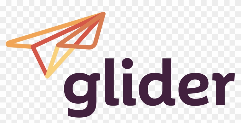 Glider Logo - Graphic Design, HD Png Download - 1855x867(#1789452 ...