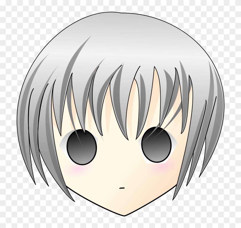 Chibi Anime Boy Head, HD Png Download - 800x800(#1793638) - PngFind