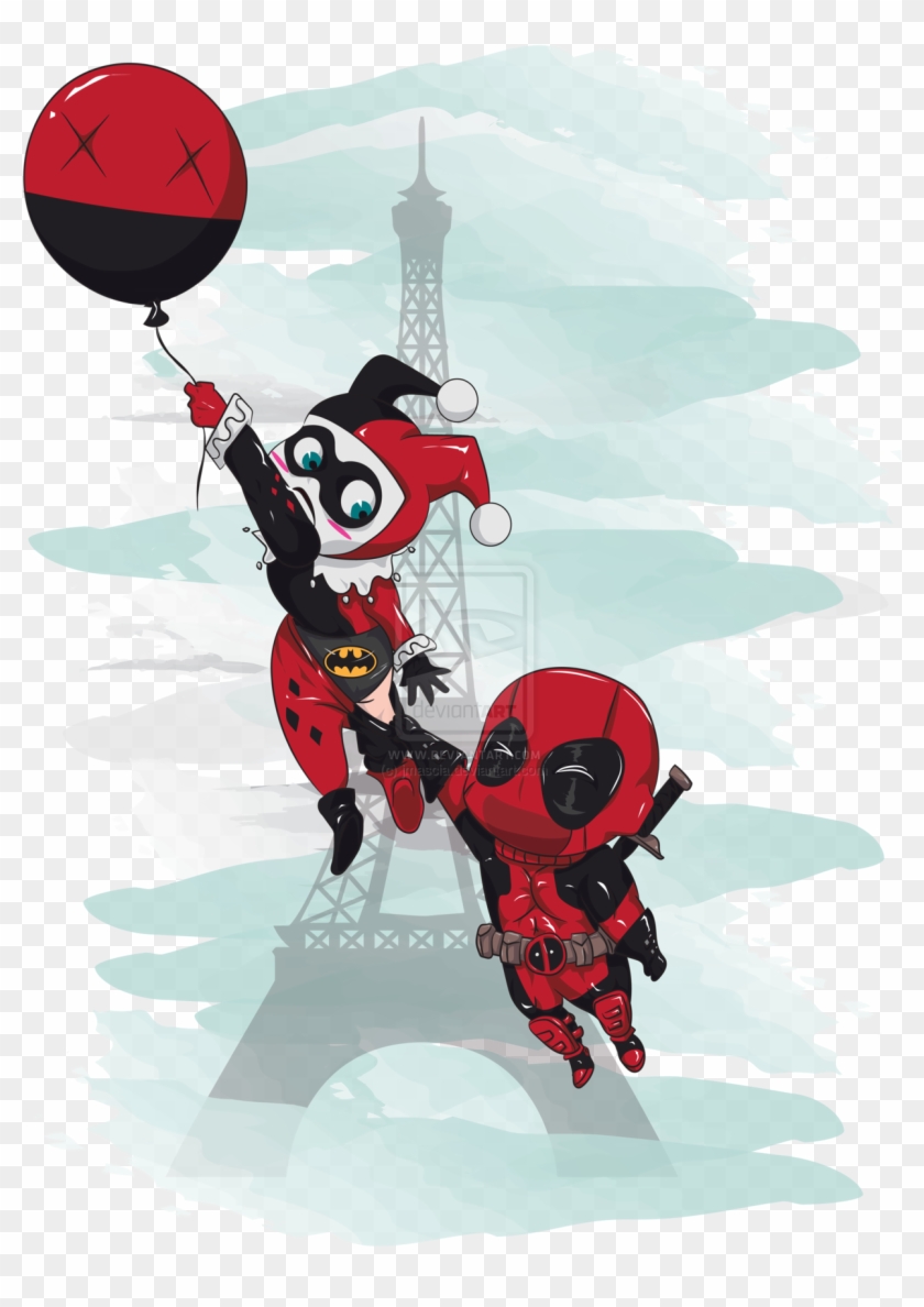 Harley Quinn Tattoo Designs - Cute Deadpool And Harley, HD Png Download - 1280x1978(#1796898) - PngFind Harley Quinn Tattoo Designs - Cute Deadpool And Harley, HD Png Download - 1280x1978(#1796898) - PngFind